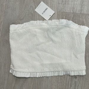 White tube top